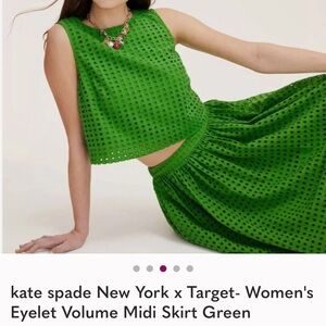 Women's Eyelet Volume Midi Skirt - kate spade new york x Target